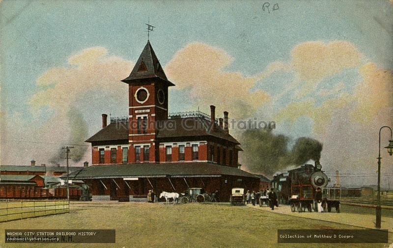 Postcard: Nashua Junction, N.H.